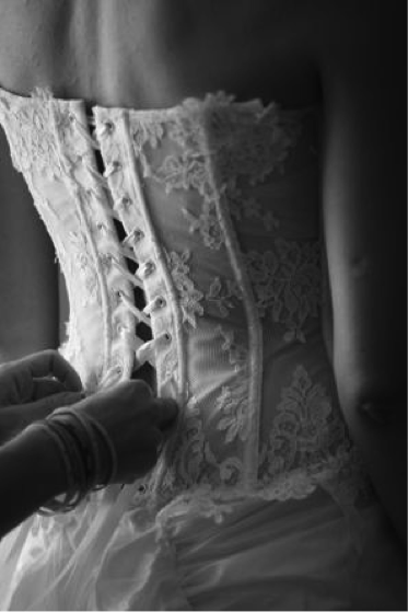 corsage robe de mariée