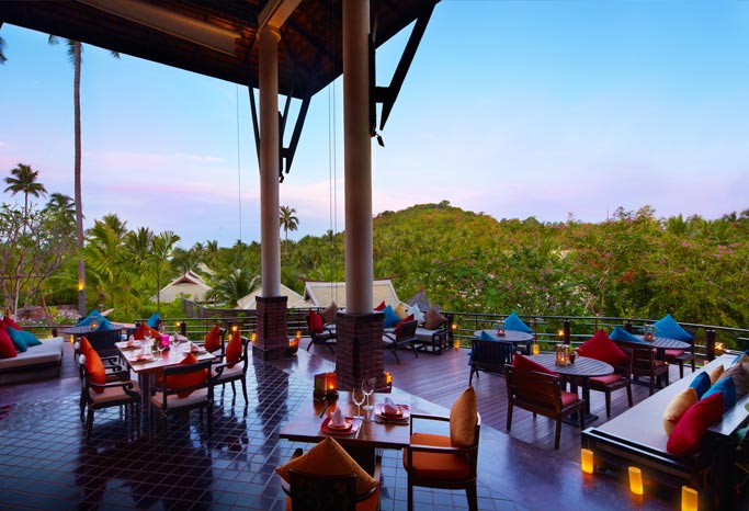 Restaurant de l'hôtel Melati Beach Resort