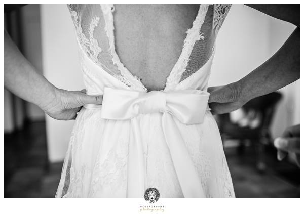 robe de mariée dentelle, robe de mariée noeud