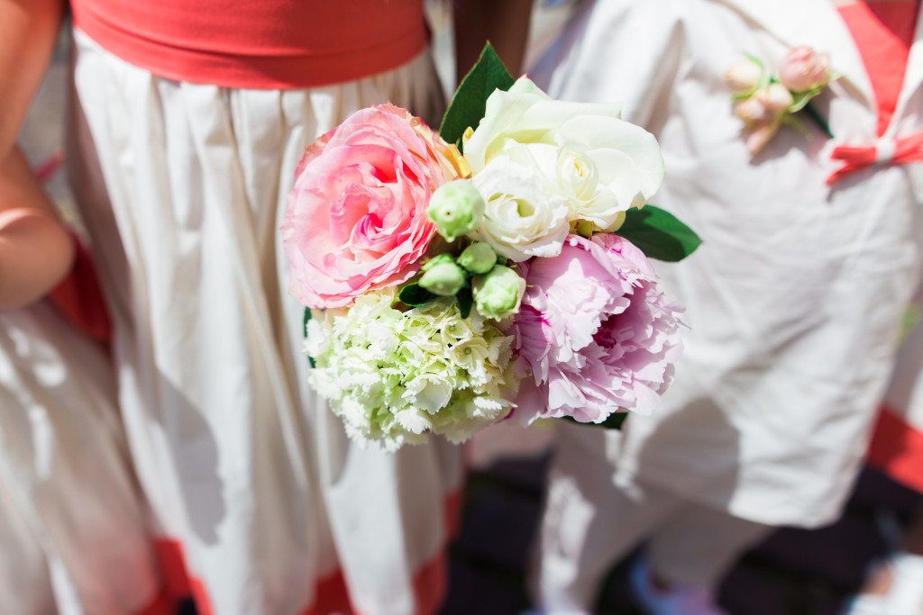 bouquet mariée été, bouquet simple mariée, wedding planner nantes