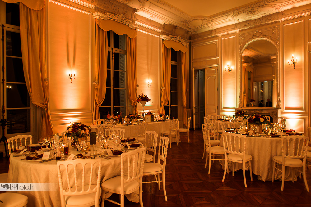 salle réception mariage, chaise napoléon mariage