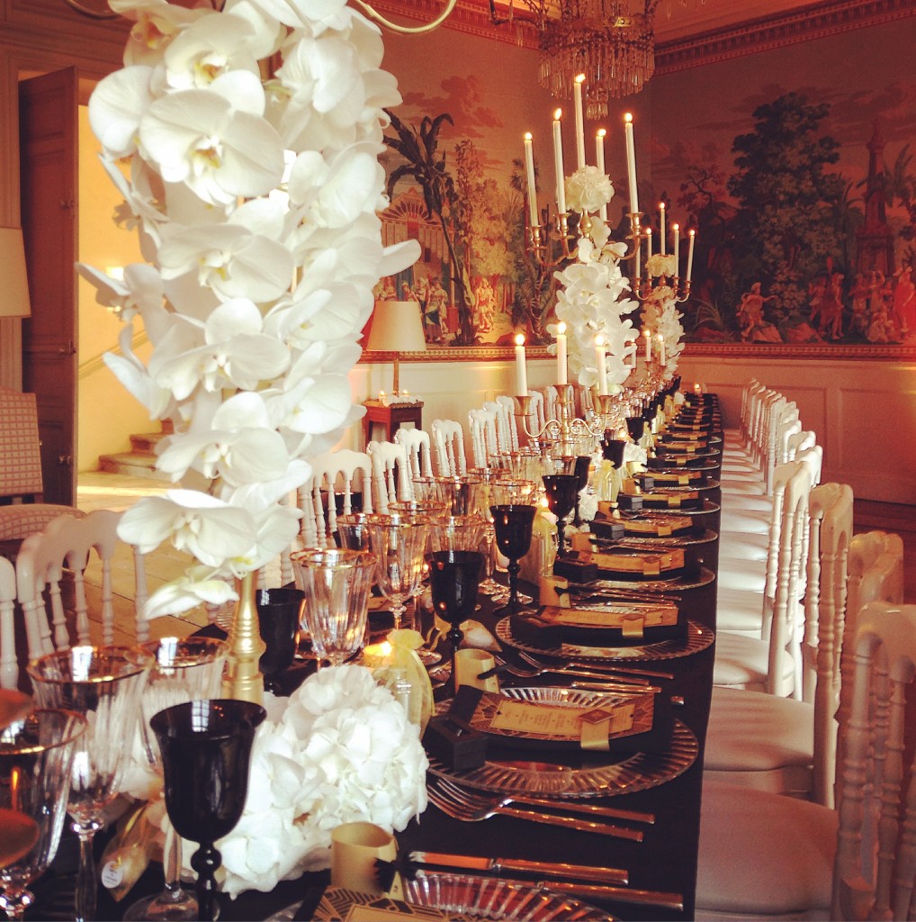 table banquet mariage, mariage chic