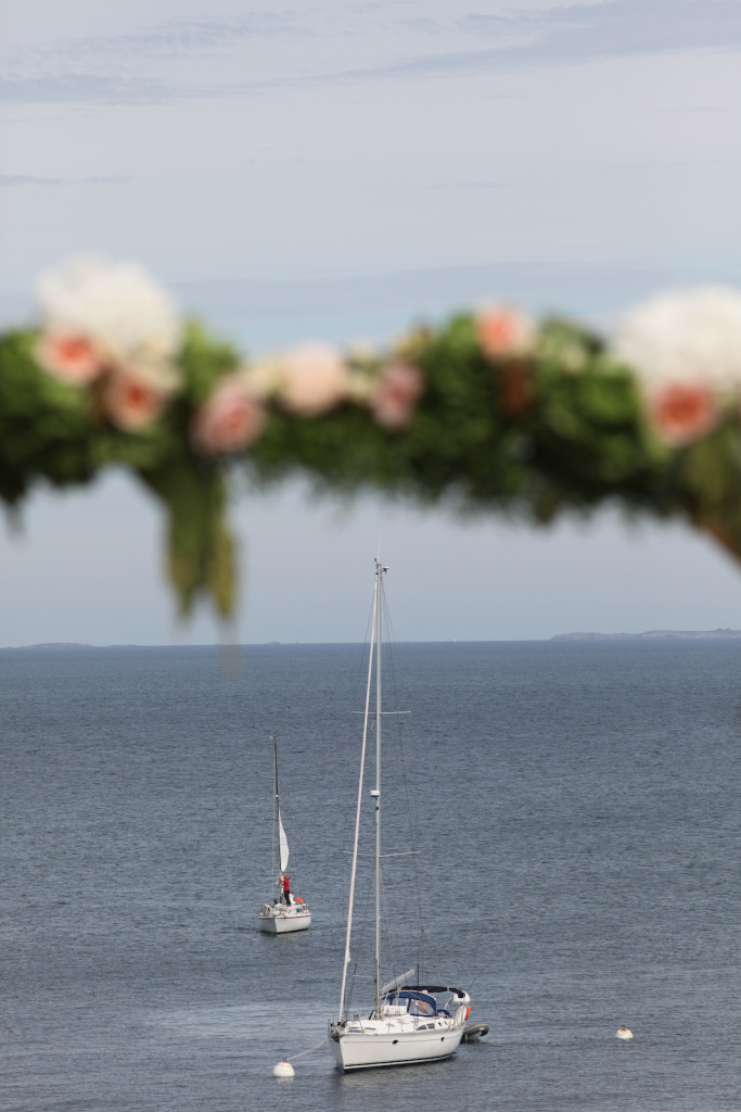 cérémonie laïque mariage, mariage vue mer