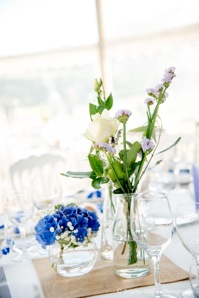 centre de table mariage, fleurs mariage