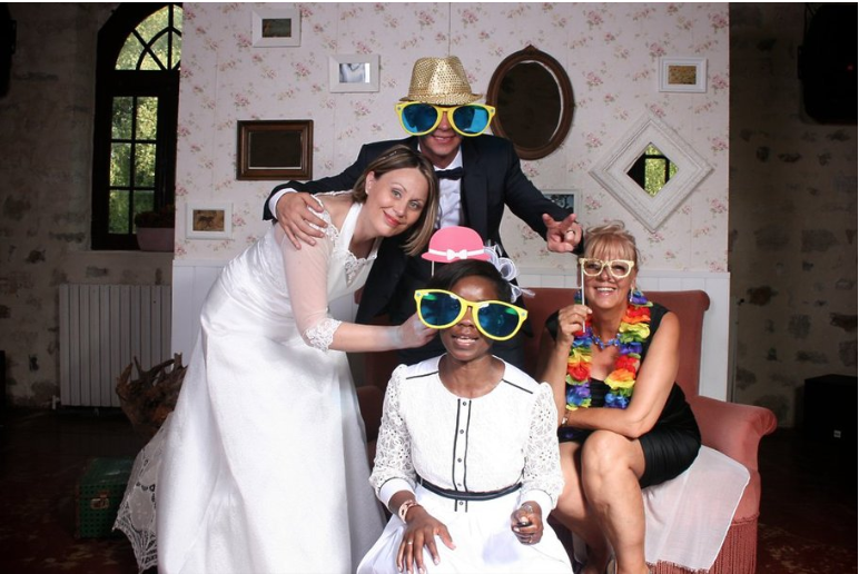 Photo booth mariage
